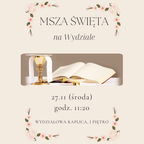 Serdecznie zapraszamy do wspólnej modlitwy!