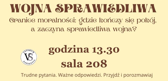 Warsztaty apologetyczne: Wojna sprawiedliwa – granice moralności